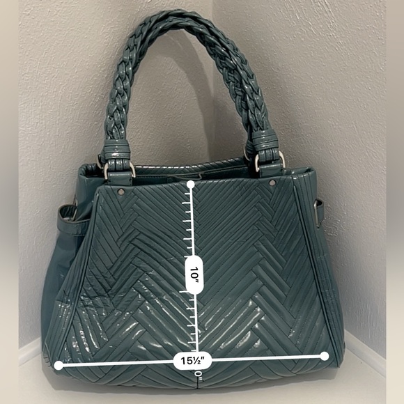 Cole Haan: Patent Leather “Laury” Large Tote - Picture 6 of 6